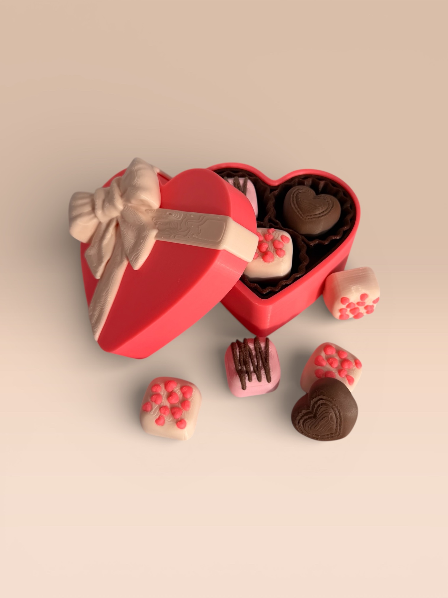 Heart Shape Chocolate Box